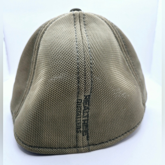 Green Realtree 2 tone Mesh Fitted Hat One Size Fits Most - Picture 3 of 6